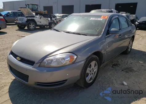 2007 Chevrolet Impala Ls из США, поврежденный, VIN 2G1WB58K979140189